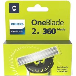 Philips OneBlade 2x Lame di Ricambio 360 QP420/50