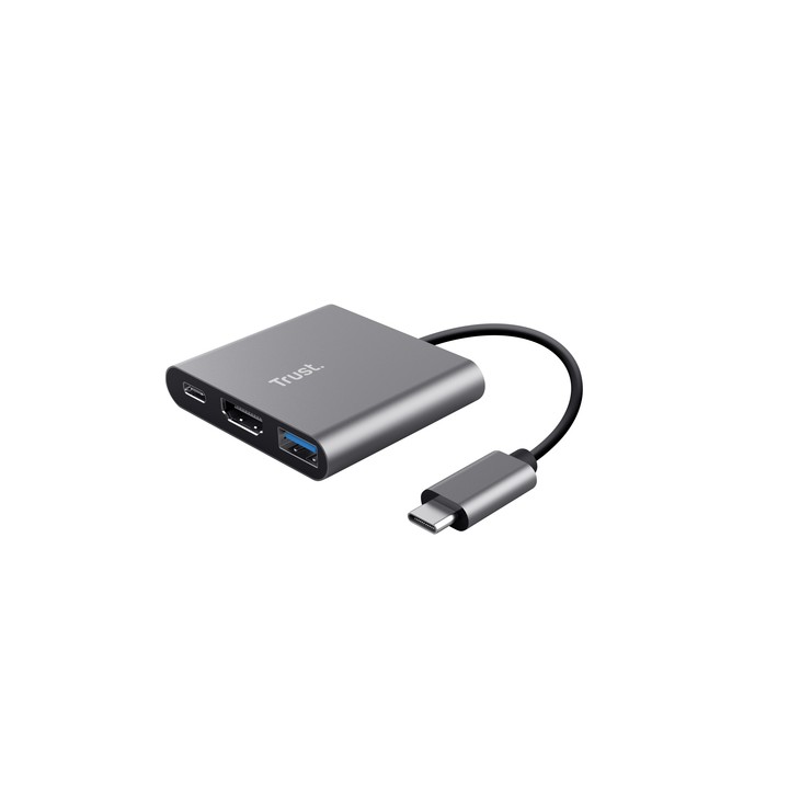 TRUST ADATTATORE DALYX 3-IN-1 USB-C