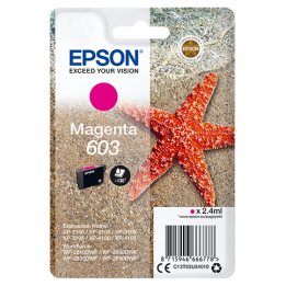 EPSON CARTUCCIA INK MAGENTA, STELLA MARINA, 603