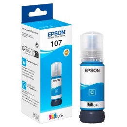 EPSON FLACONE INK CIANO 70ML PER SERIE ECO TANK, 107