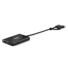 CLUB3D VIDEO SPLITTER CON DISPLAYLINK USB TYPE C (CON ADATTATORE TYPE.