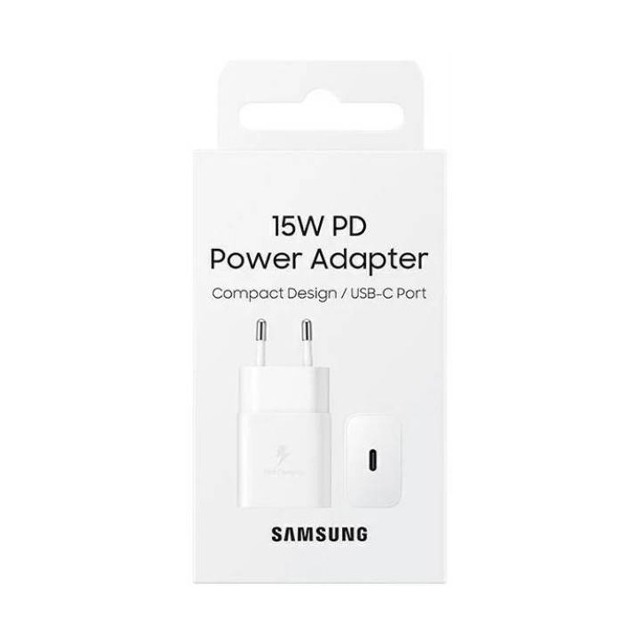 Samsung Caricabatterie 15W EP-TA1510 PD USB-C White
