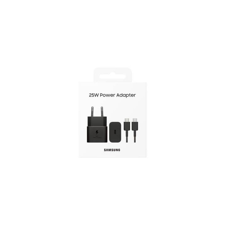 Samsung Caricatore 25W EP-T2510XBE FC USB-C +Cavo1m Black