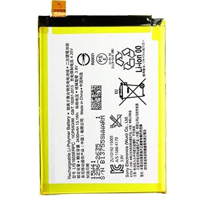 BATTERIA ORIGINALE LIS1605ERPC PER SONY XPERIA Z5 PREMIUM