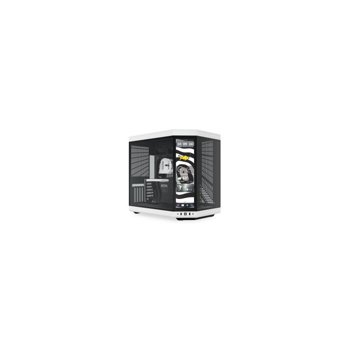 HYTE CASE MID TOWER Y70 TOUCH INFINITE PANDA CS-HYTE-Y70TTI-WB