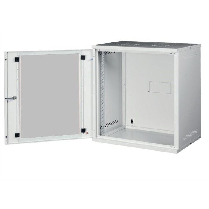 ARMADIO RACK 19 A MURO 4U 19 (L) 542 mm (P) 400 mm COLORE GRIGIO DISA.