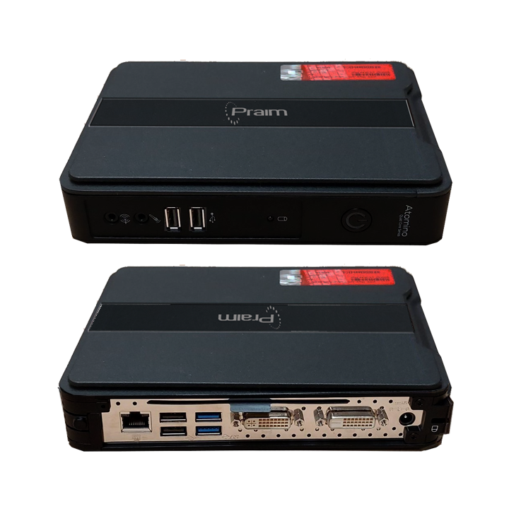 RINOVO PRAIM MINI PC REFURBISHED THIN CLIENT 2 ATOMINO QUAD CORE 8GB..