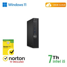RINOVO Mini PC DELL REFURBISHED Optiplex 3050- Warranty+NORTON 5050M..