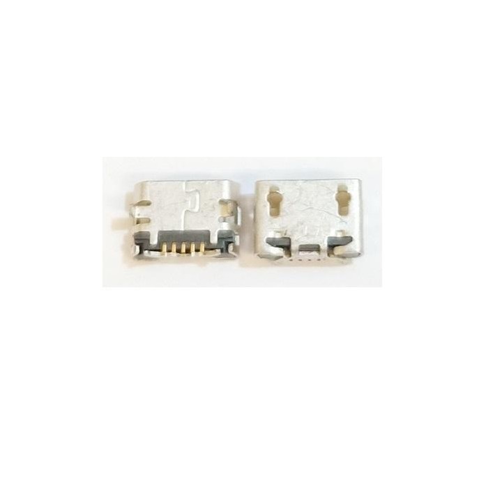 CONNETTORE DI RICARICA PIEGATO PER CHINA MICRO USB 5P / HTC / HUAWEI..