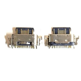 CONNETTORE DI RICARICA PIEGATO PER CHINA TYPE-C 16P / HTC / HUAWEI /..