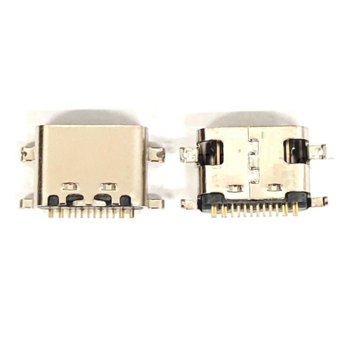 CONNETTORE DI RICARICA PIEGATO PER CHINA TYPE-C 16P / HTC / HUAWEI /..