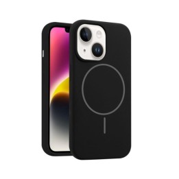 CUSTODIA CELLULARE DI SILICONE LIQUIDO + MAGNETICO PER APPLE IPHONE 1.