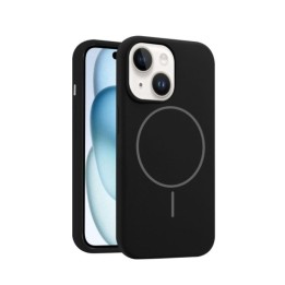 CUSTODIA CELLULARE DI SILICONE LIQUIDO + MAGNETICO PER APPLE IPHONE 1.