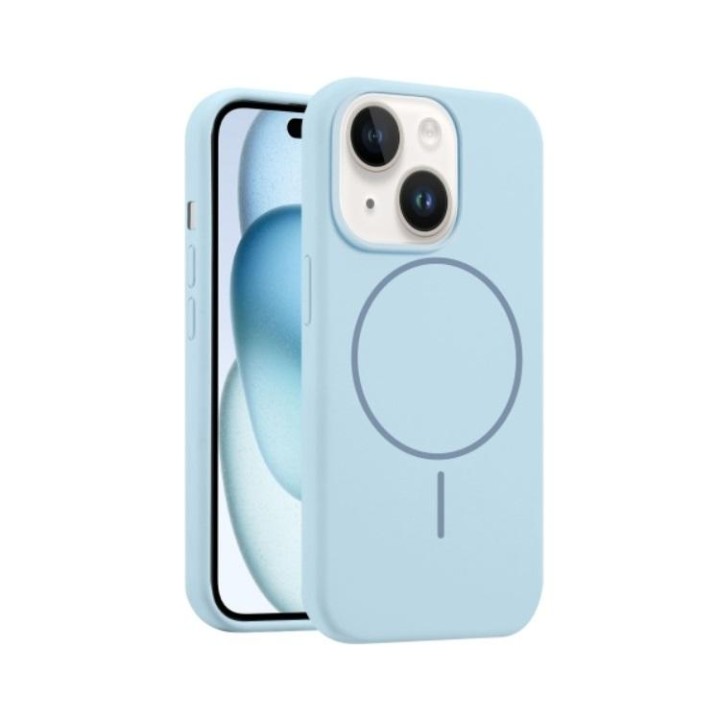 CUSTODIA CELLULARE DI SILICONE LIQUIDO + MAGNETICO PER APPLE IPHONE 1.