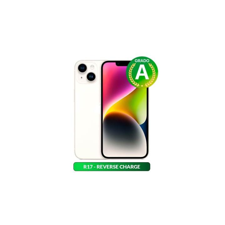 Apple iPhone 14 128GB 6.1" Starlight Ricondizionato Grado-A