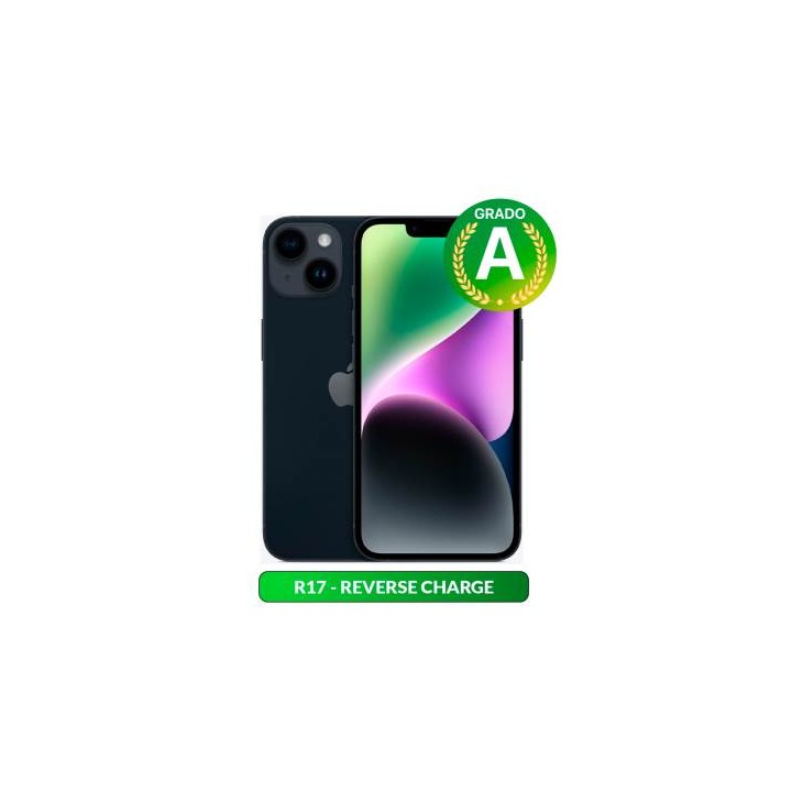 Apple iPhone 14 128GB 6.1" Midnight Ricondizionato Grado-A