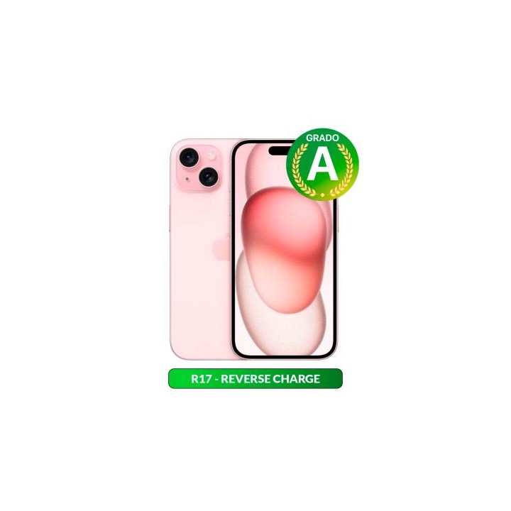 Apple iPhone 15 128GB 6.1" Pink Ricondizionato Grado-A