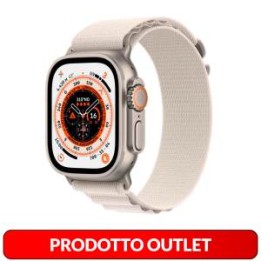 Apple Watch Ultra Cell Seconda Mano 49mm TC StarL./AL Tg.L MQFT.