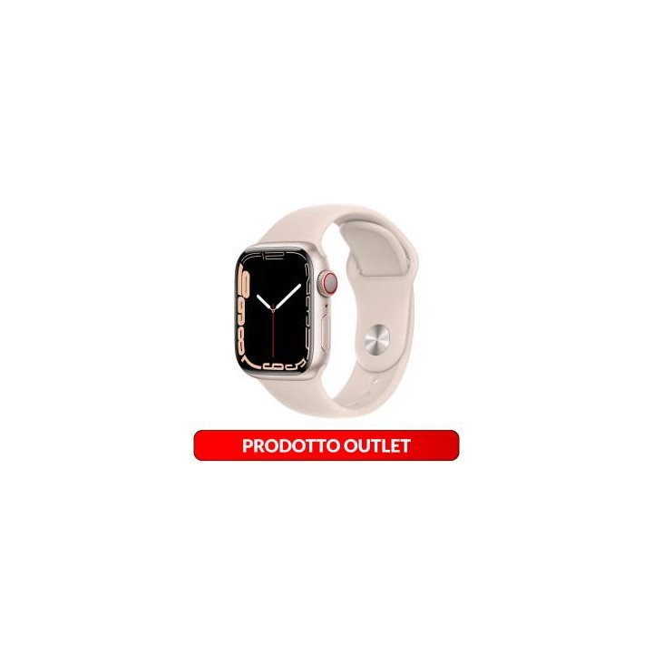 Apple Watch Serie7 Cell Seconda Mano StarL. 41mm StarL. MKHR3TY.