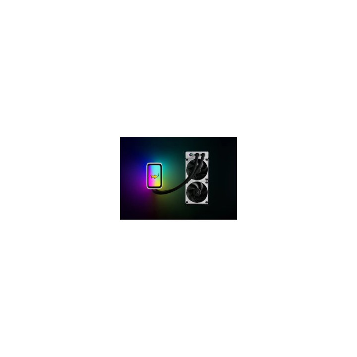HYTE DISS. LIQUIDO THICC Q60 DISPLAY IPS 5'' (BLK/WHT) + HUB