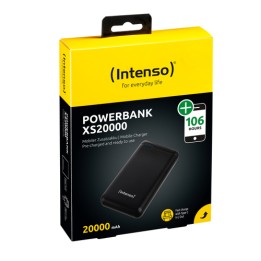 INTENSO POWER BANK 20000MAH USB A+TYPE C 5V-3.1A MICRO USB+TYPE C 5V-.