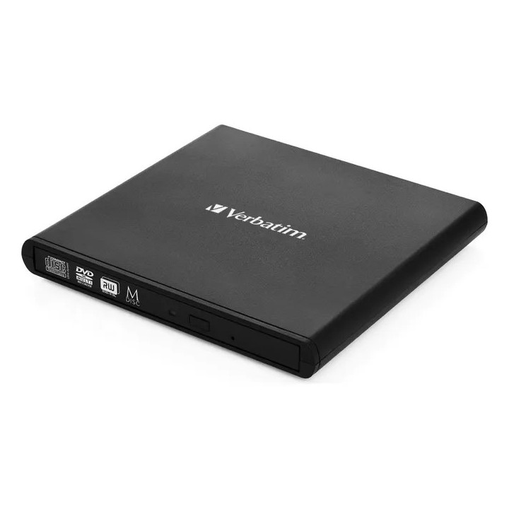 VERBATIM MASTERIZZATORE ESTERNO DVD USB2.0 NERO + SOFTWARE