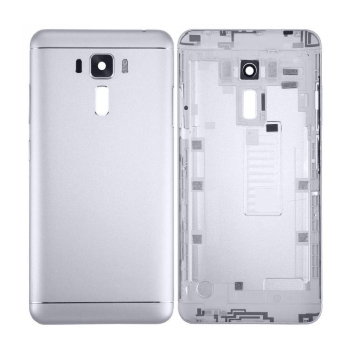 COVER POSTERIORE PER ASUS ZENFONE 3 LASER ZC551KL Z01BDA ARGENTO / BI.