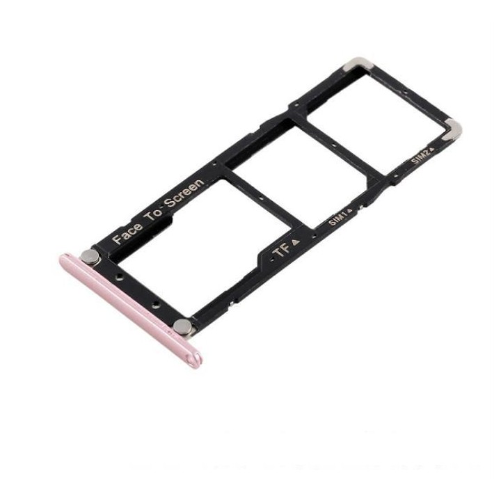 DUAL SIM TRAY PER ASUS ZENFONE 4 MAX ZC520KL X00HD ROSA