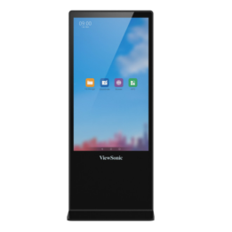 VIEWSONIC TOTEM EPOSTER TOUCH 55" 4K UHD RAM DDR4 2GB, 16GB STORAGE V.