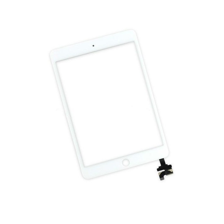 TOUCH E VETRO PER IPADMINI3 IPAD MINI 3 MINI3 ORIGINALE CON IC BIANCO