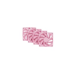 HYTE FAN CASE FA12 PWM FAN 4 PACK 4x 12012025mm STRAWBERRY MILK