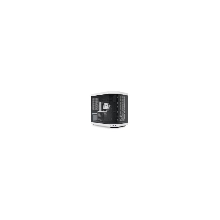 HYTE CASE MID TOWER DC Y70 BLK/WHT 4xSLOTS GPU 3TG CS-HYTE-Y70-BW