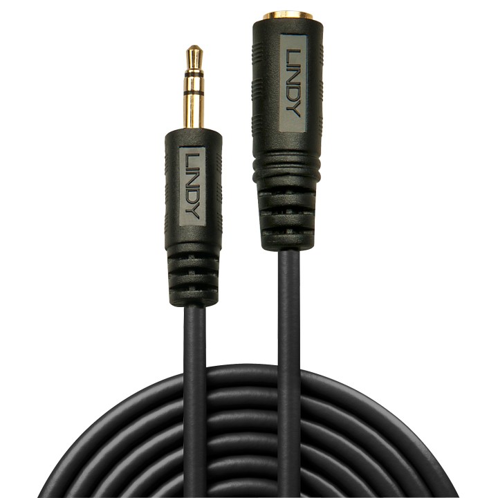 LINDY PROLUNGA AUDIO STEREO 3.5MM M/ 3.5MM F, 3M
