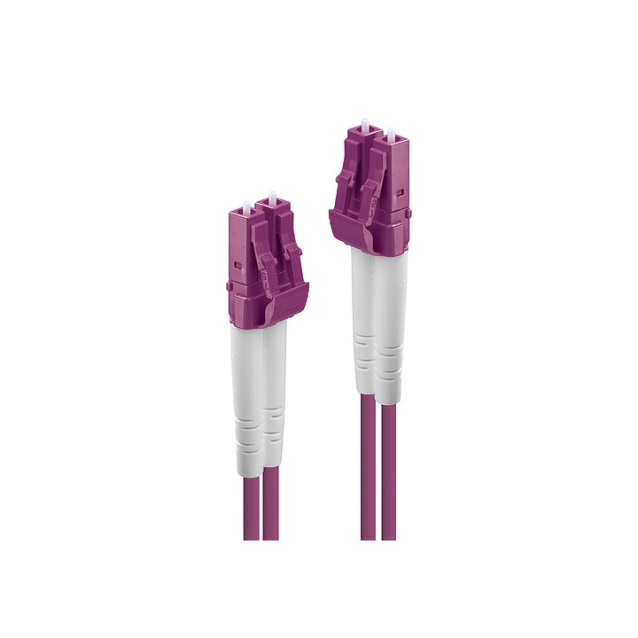 LINDY CAVO FIBRA OTTICA OM4 LC/LC - 50/125, 2M