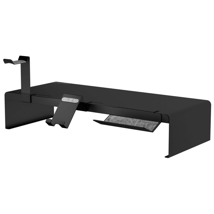SILVERSTONE SUPPORTO PER MONITOR MULTIFUNZIONE, NERO