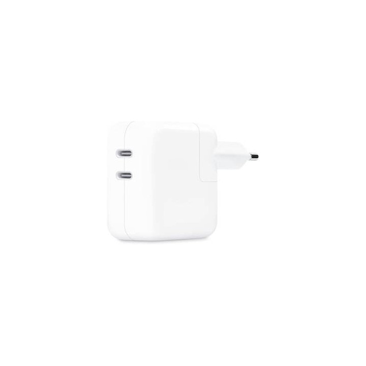 Apple Caricatore 35W DoppiaUSB-C iPhone iPad Watch MW2K3ZM/A