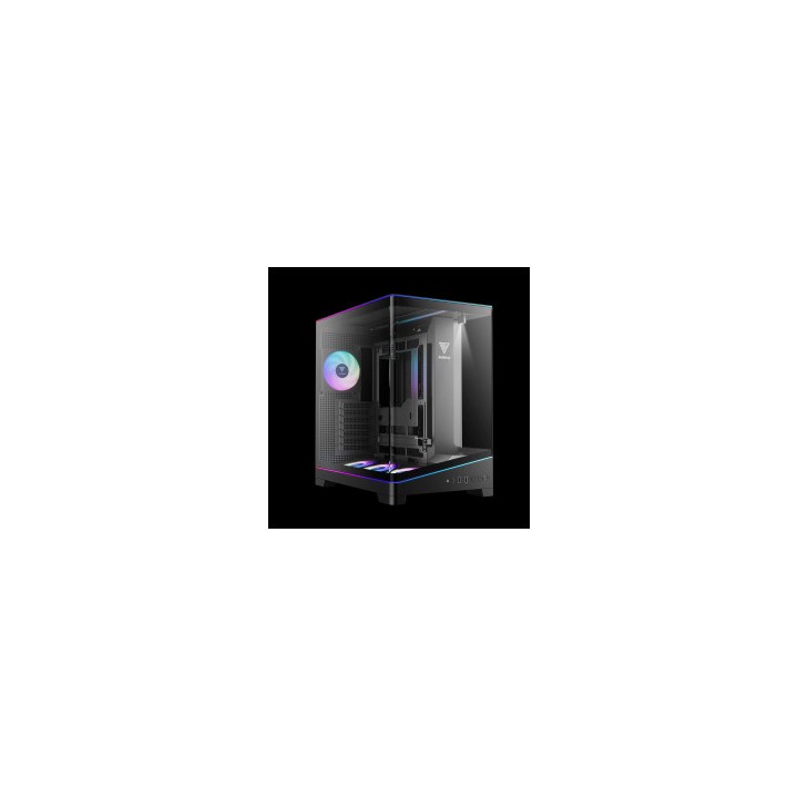 GAMDIAS CASE MID TOWER ATLAS P6 CG 3TG 4x120mm NOTUS M1 ARGB