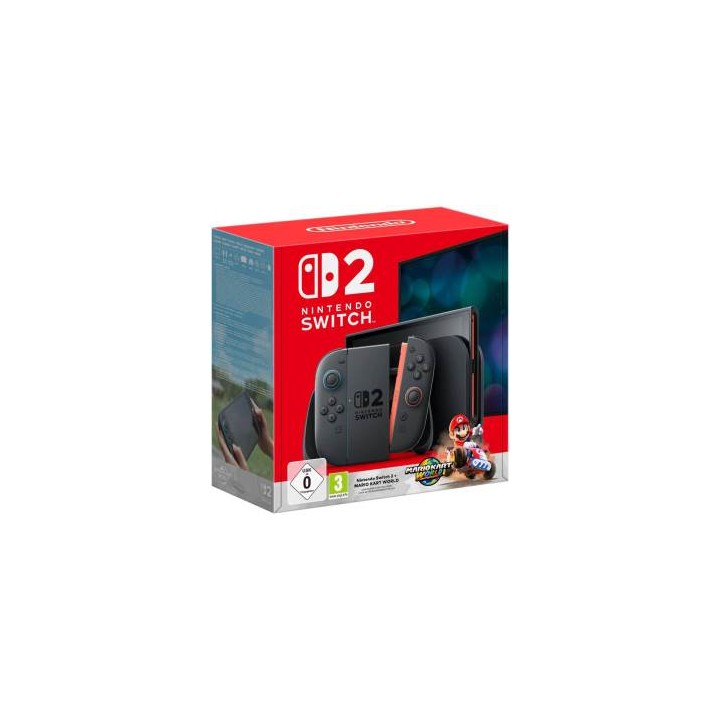 Nintendo Switch 2 Console Black + Mario Kart World