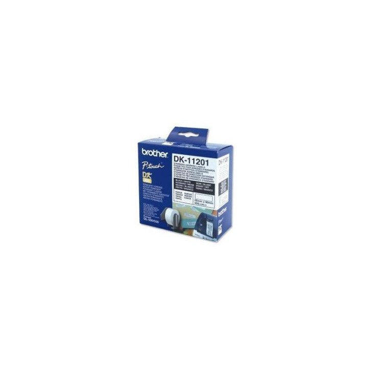 BROTHER DK-11201 ETICHETTE MULTIUSO ADESIVE 400PZ 29X90mm BIANCHE