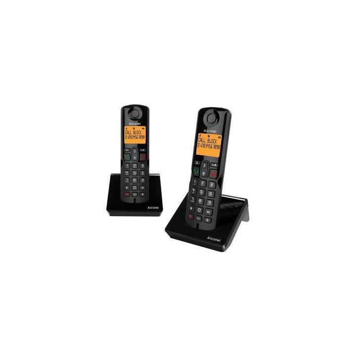 Alcatel Telefono Cordless Alcatel S280 Duo Black