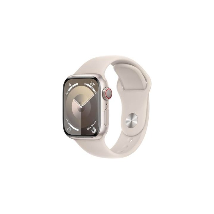 Apple Watch Serie 9 Cell 41mm Aluminium StarLight Sport Band StarLigh.