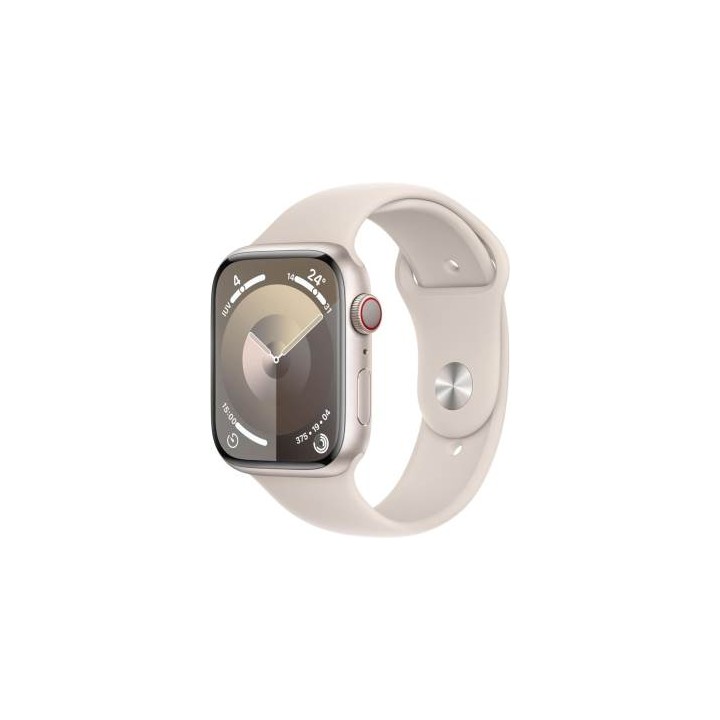 Apple Watch Serie 9 Cell 45mm Aluminium StarLight Sport Band StarLigh.