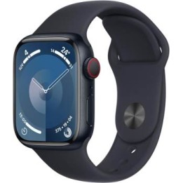 Apple Watch Serie 9 Cell 41mm Aluminium MidNight Sport Band MidNight..