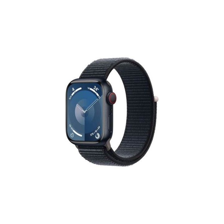 Apple Watch Serie 9 Cell 45mm Aluminium MidNight Sport Light MidNight.