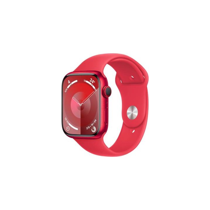 Apple Watch Serie 9 Cell 45mm Aluminium (PRODUCT)Red Sport Band (PROD.