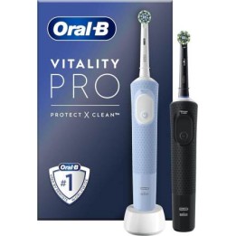 Oral-B Spazzolino ElettricoVitality Pro Duo Black & Blu