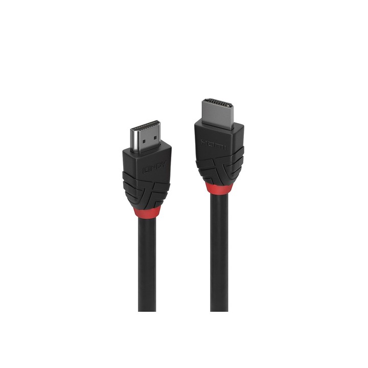 LINDY CAVO HDMI HIGH SPEED BLACK LINE 1MT