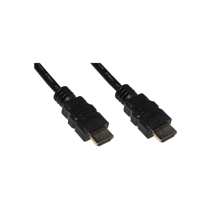 LINK CAVO HDMI 4KX2K CONTATTI DORATI MT 3 COLORE NERO