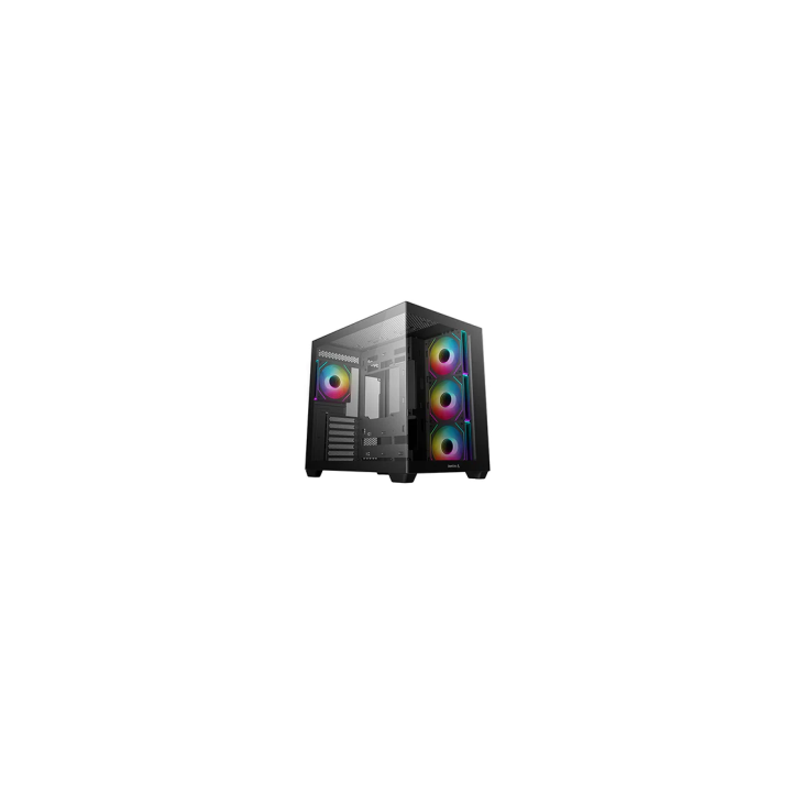 DEEPCOOL CASE MID TOWER CG530 4F 2TG 4x120 PWM+ARGB FAN R-CG530-BKADA.