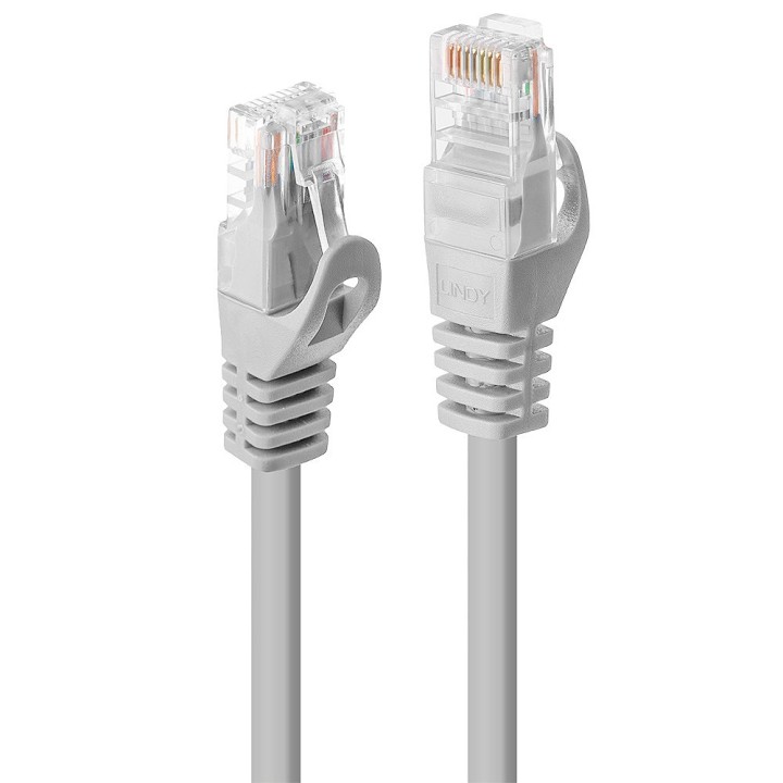 LINDY CAVO DI RETE CAT.6 U UTP BASIC 3MT CONNETTORE RJ45 NON SCHERMAT.